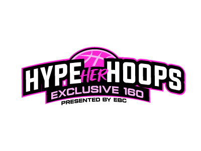 Hype Her Hoops Exclusive 160 2024 official logo